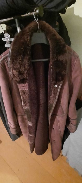 Kożuch damski długi 100% skóra naturalna sprzedam