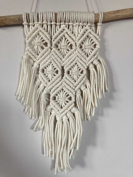 Mała makrama - wyjątkowy wzór - boho ozdoba