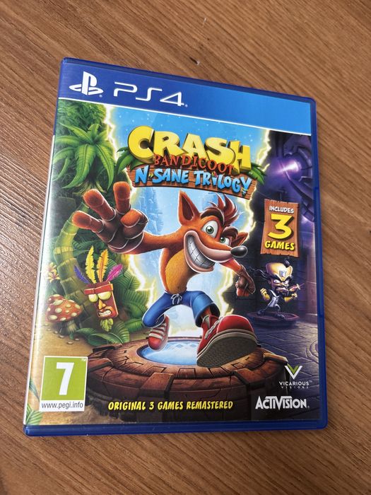 Gra ps4 Crash Bandicoot