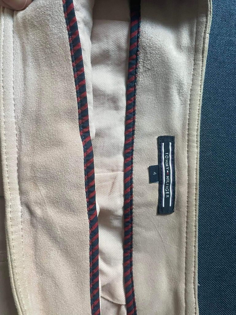 Spódniczka, spódnica, skórzana, Tommy Hilfiger, r. S/XS