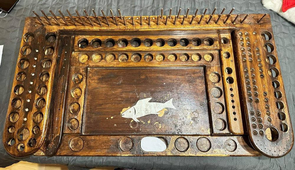 Stanowisko do kręcania much, fly tying bench