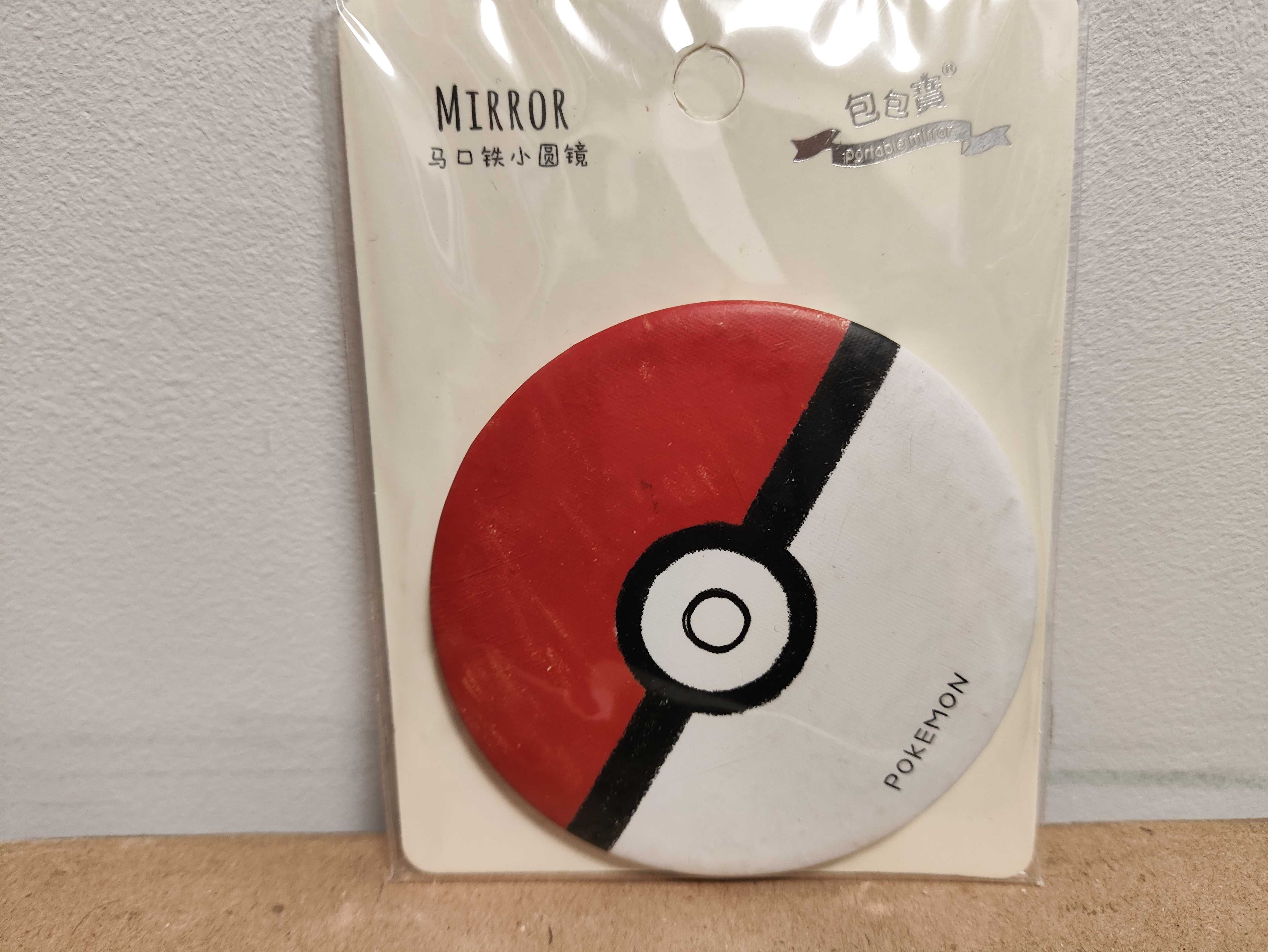 Kieszonkowe okrągłe lusterko Pokemon unikat Fan