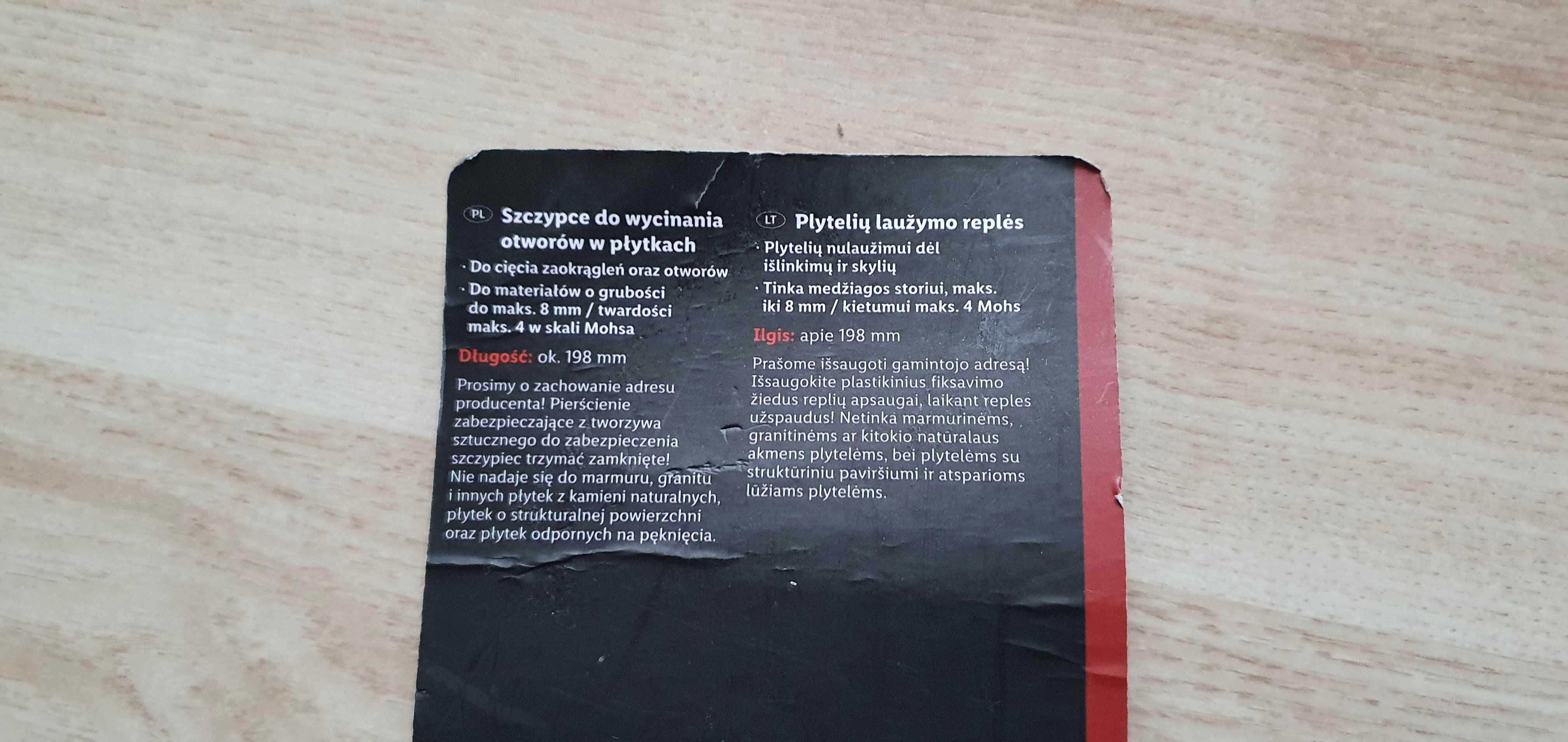 Wycinanie otworów w płytkach kafelkach Nowe Germany