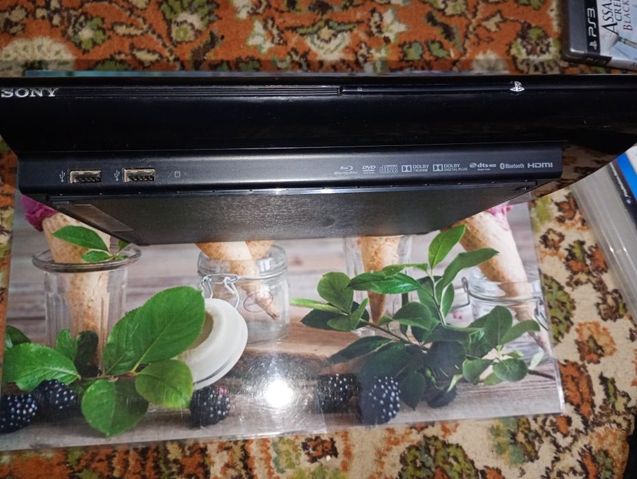Ps 3 Super slim + 5 дисков для игр