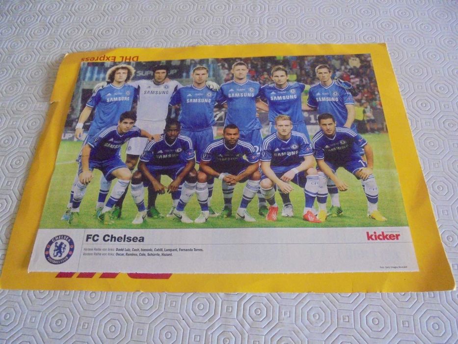 Posters (21,5X30) de equipas de futebol na Champions League 2013-14