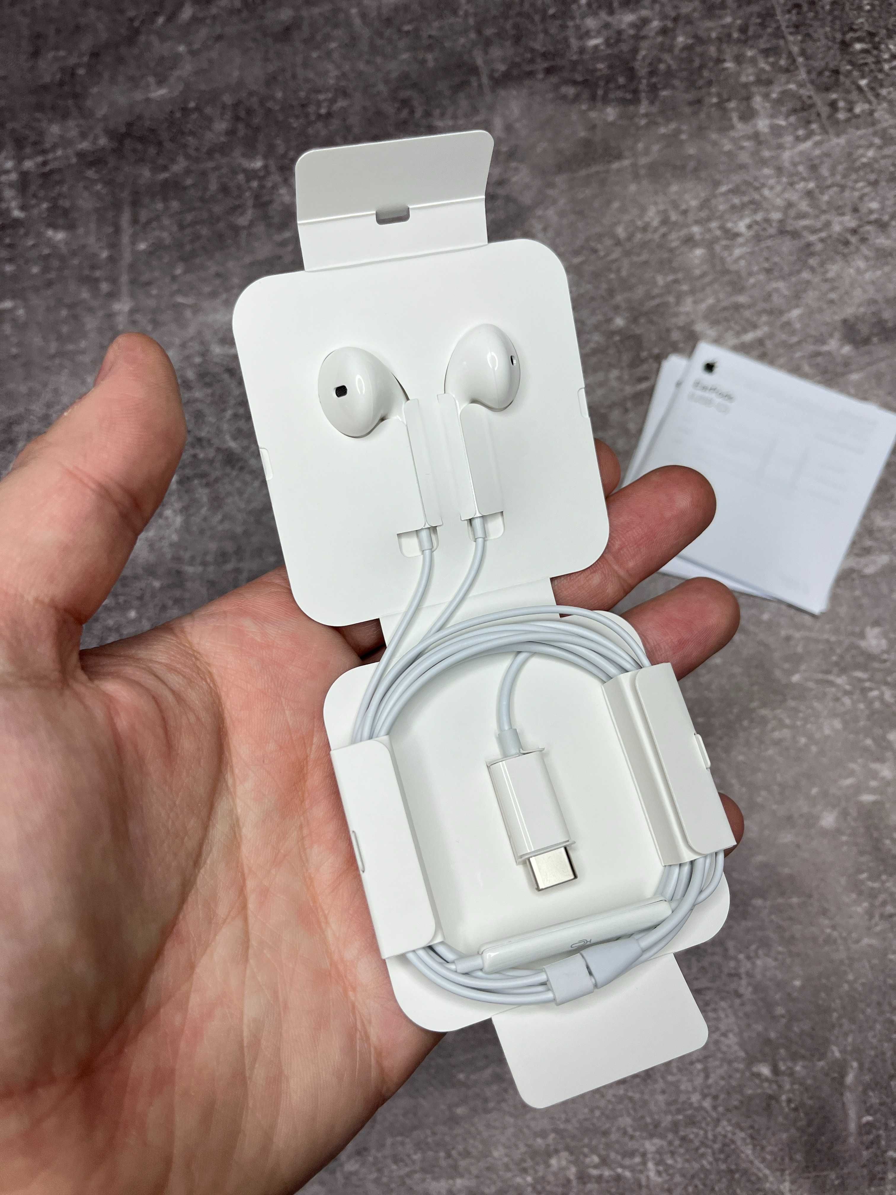 Навушники iPhone EarPods USB-C Оригінал оригинал наушники Type-C