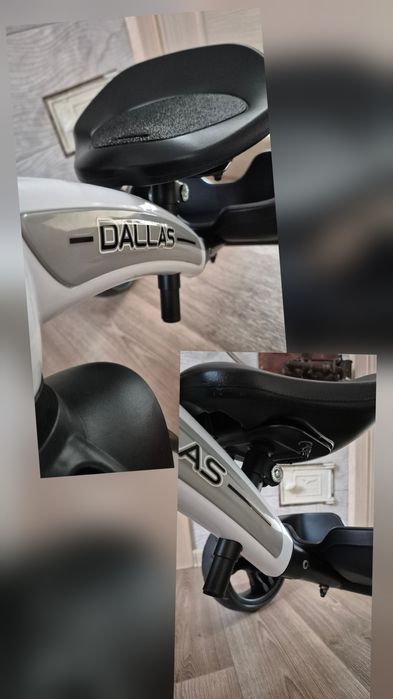 Триколісний дитячий велосипед Dallas білий 2-6 років