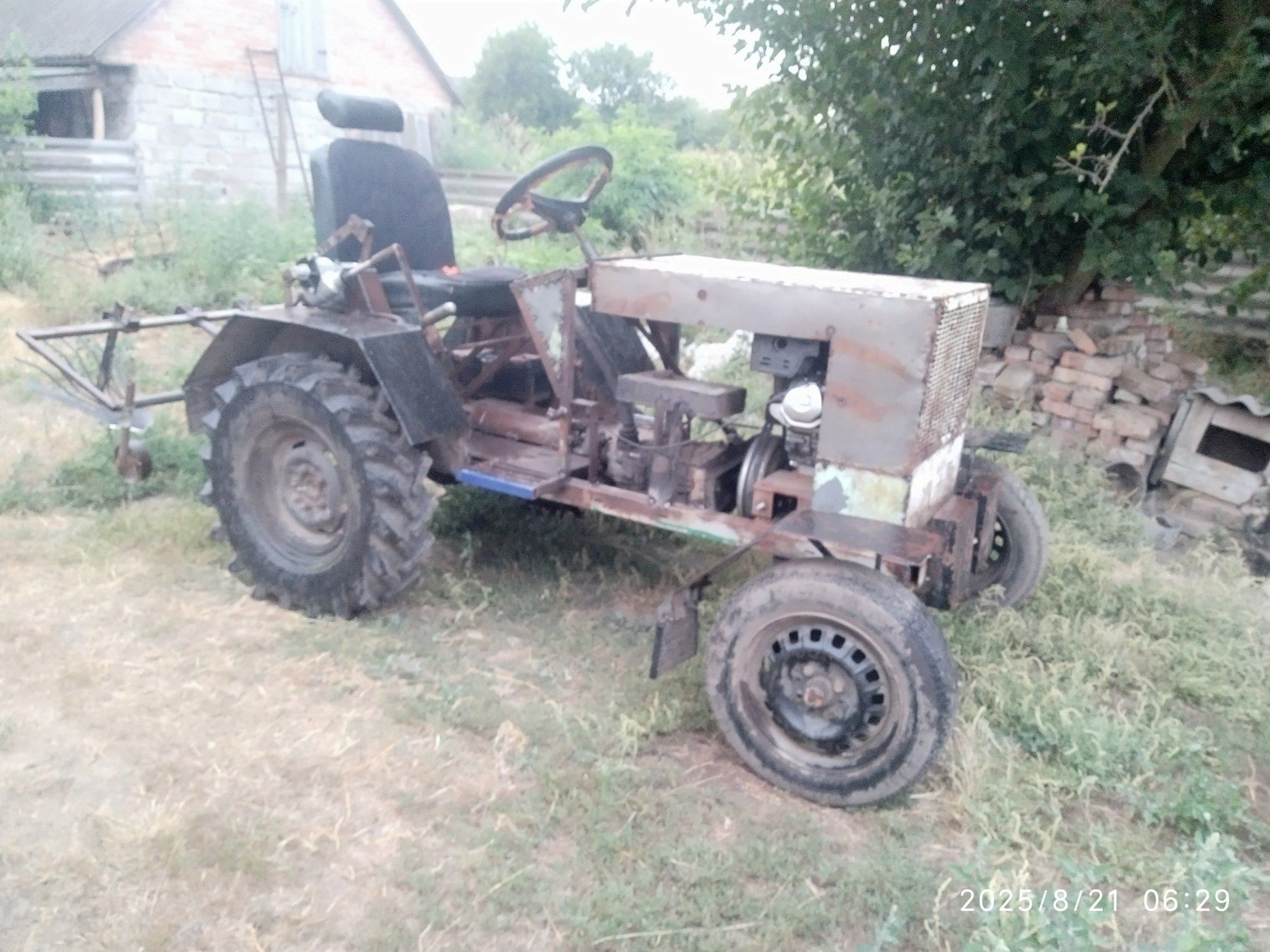 Рама саморобного мінітрактора