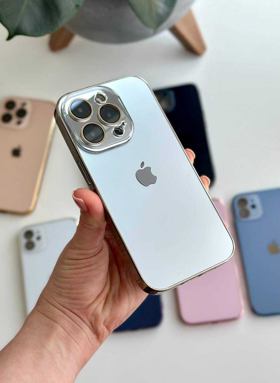 Чохол скляний айфон 16 про макс | iphone pro max matte glass case