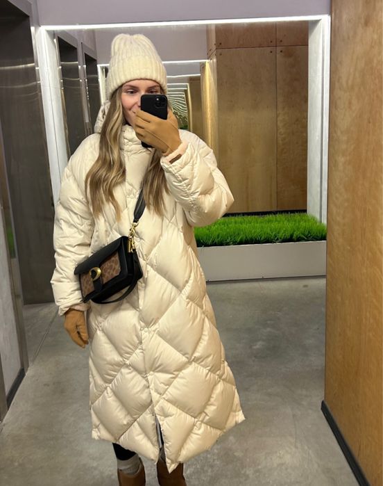 Пуховик zara стан ідеал