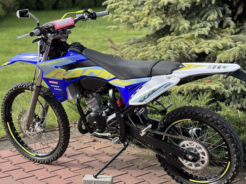 Sherco 2022. 50/77 enduro stage6 ( derbi senda beta rr )