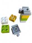 HIT! Adaptery (3 szt) do łączenia LEGO Duplo z torami Ikea, Lidl, Brio