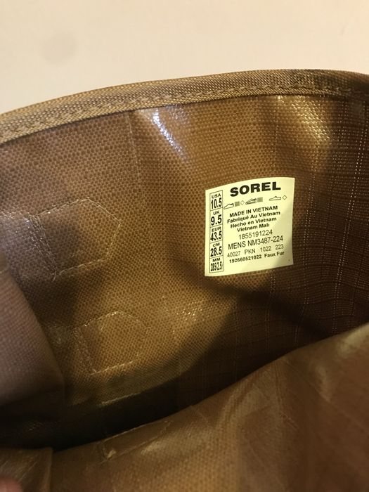 SOREL WATERPROOF  Снігоходи,сад ліс,універсальні зимові чоботи 43,5р.