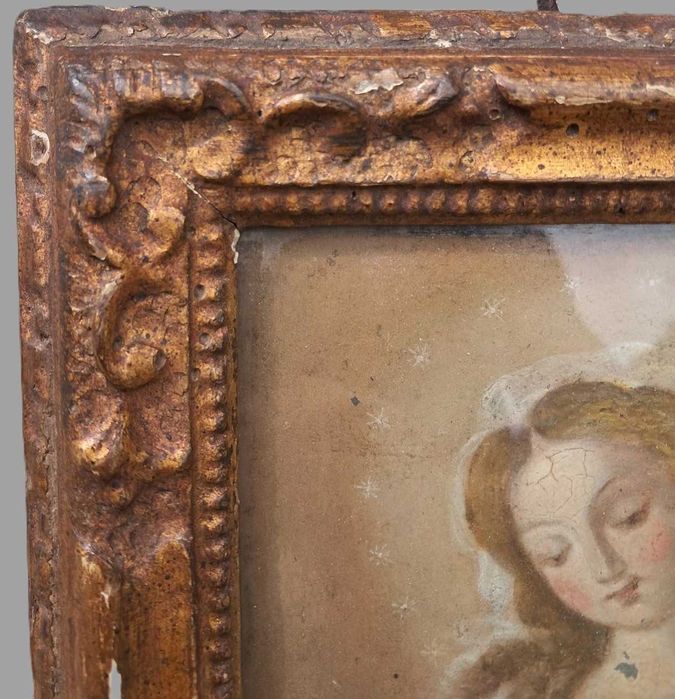 Óleo sobre cobre. 
Período 1750-90