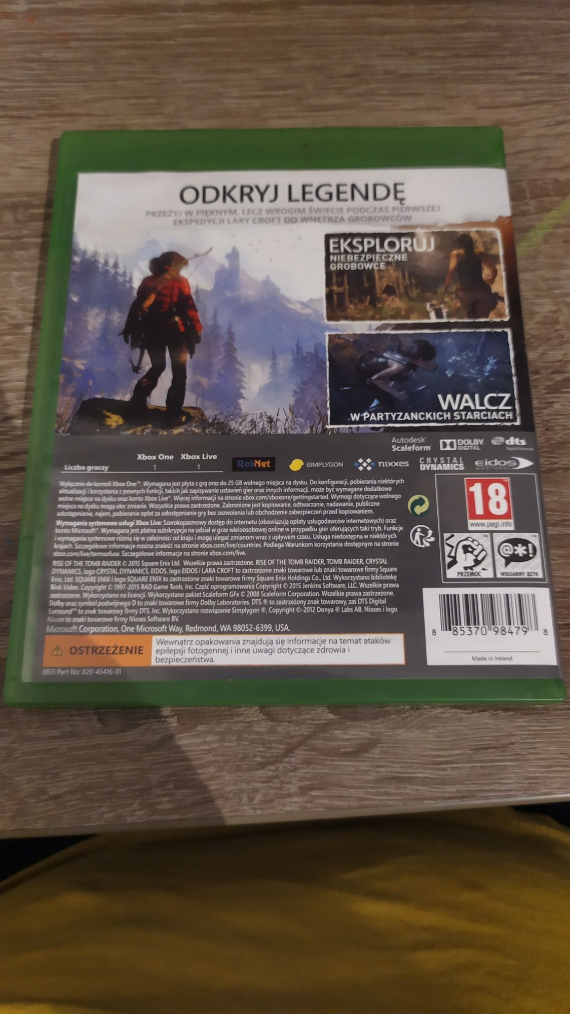 Rose of the Tomb Raider xbox one