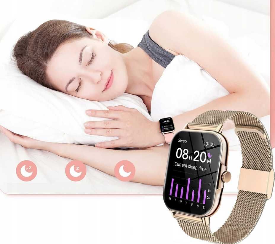 MEGA HIT !! Smartwatch dla Kobiet (4 Bransoletki w Zestawie)