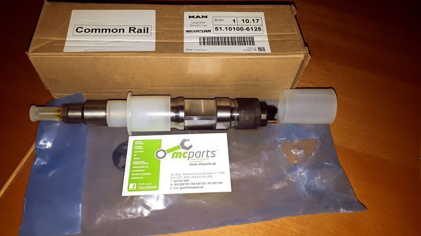 Injectores comon rail Man novos em campanha TGA e TGS
