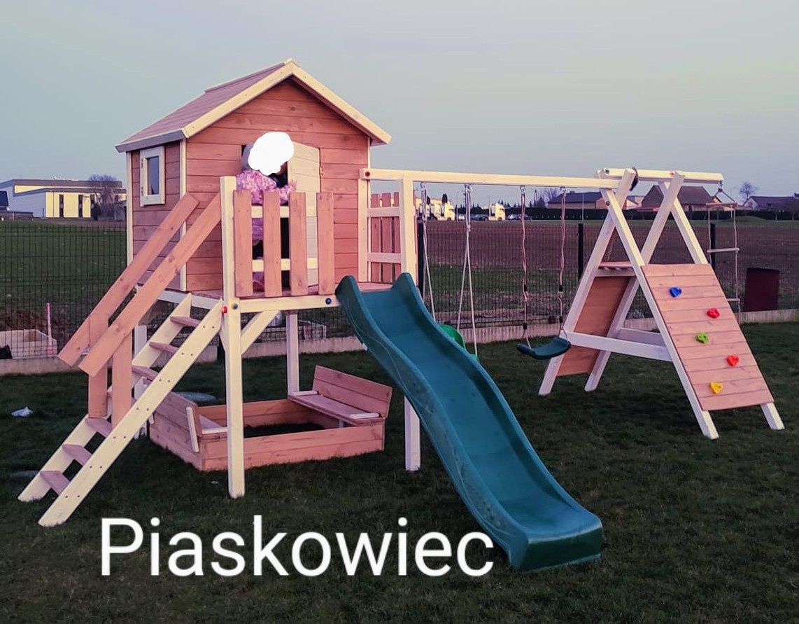 MONTAŻ Domek dla dzieci plac zabaw Kompleksowo