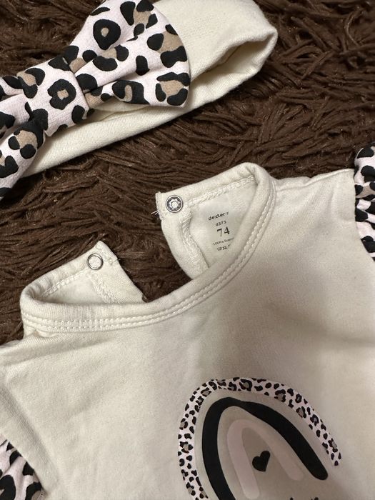 Святковий набір/сукня боді/плаття  на дівчинку 74 см