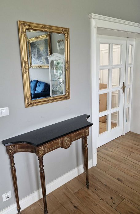 Lustro pałacowe glamour, ludwik, barok 55x65