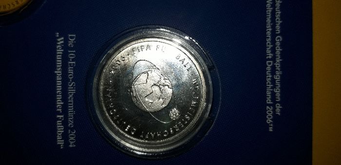 Moedas Fifa 2003/4/5/6 Proof