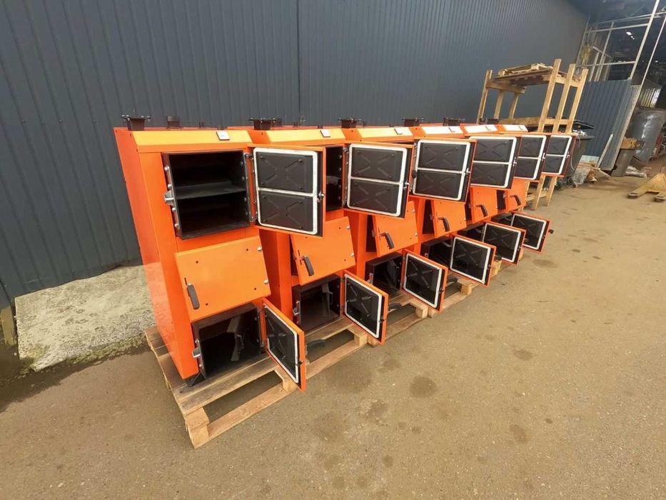 Котел на твердому паливі, утилізатор, довготривалого горіння Бізон 5мм