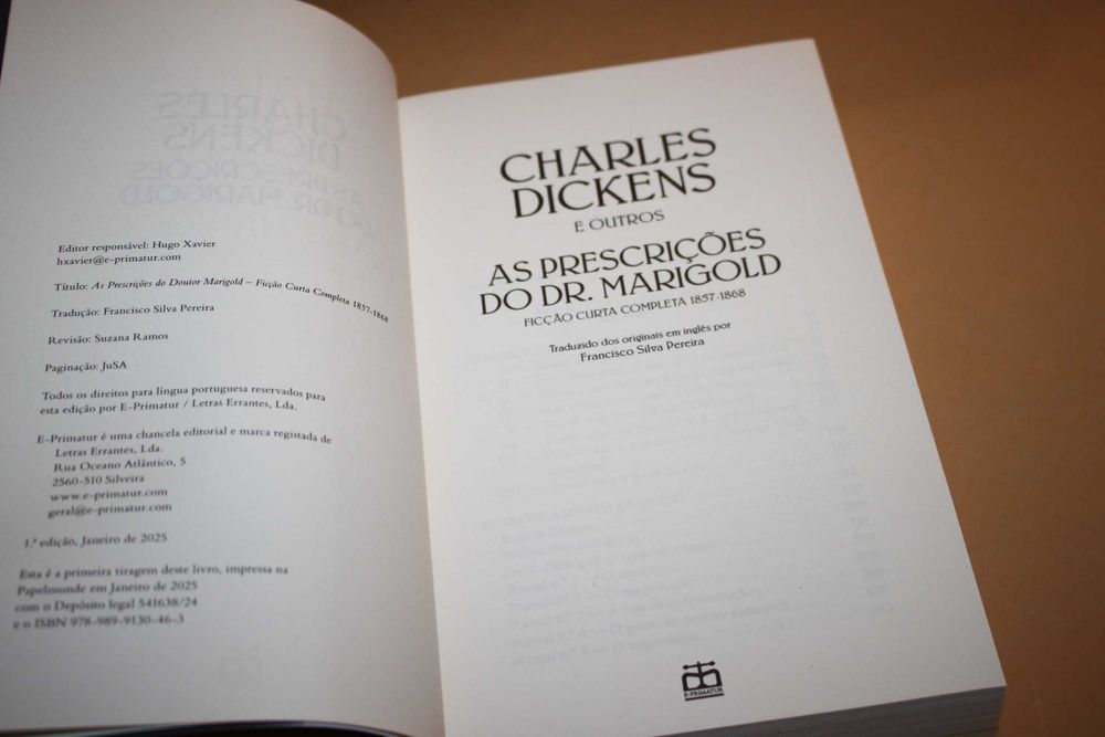 As Prescrições do Dr. Marigold