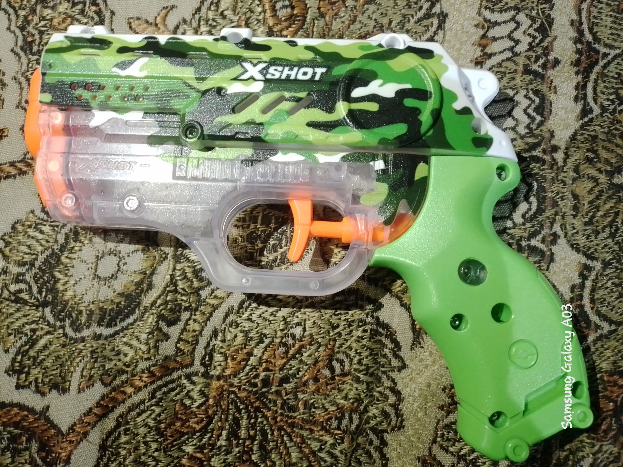 Водный пистолет бластер Zuru X-Shot Fast Fill Skins Nano Jungle Camo