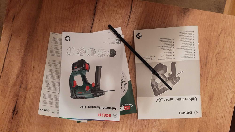 Młot udarowo-obrotowy BOSCH UniversalHammer 18V nowy