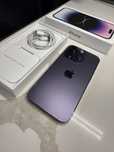iPhone 14pro 128GB deep purple 90% bateria