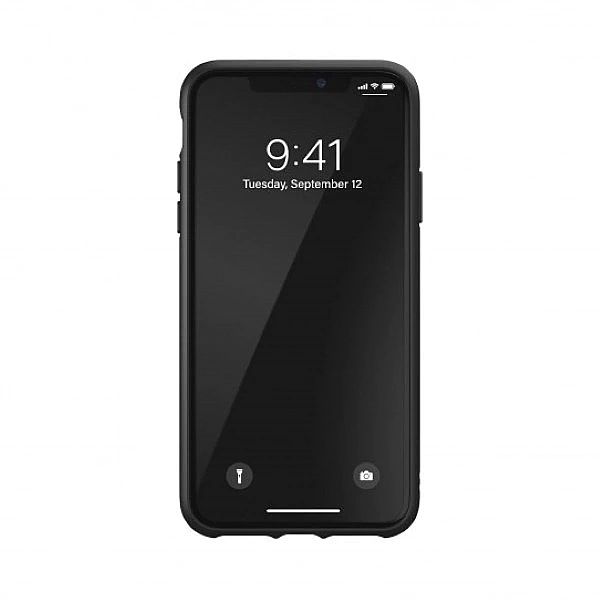 Etui Adidas OR Moulded Case Basic na iPhone 11 Pro Max - czarno-białe
