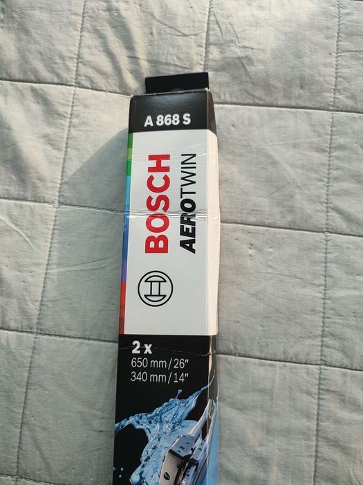 Nowe wycieraczki przód Aero Twin Bosch