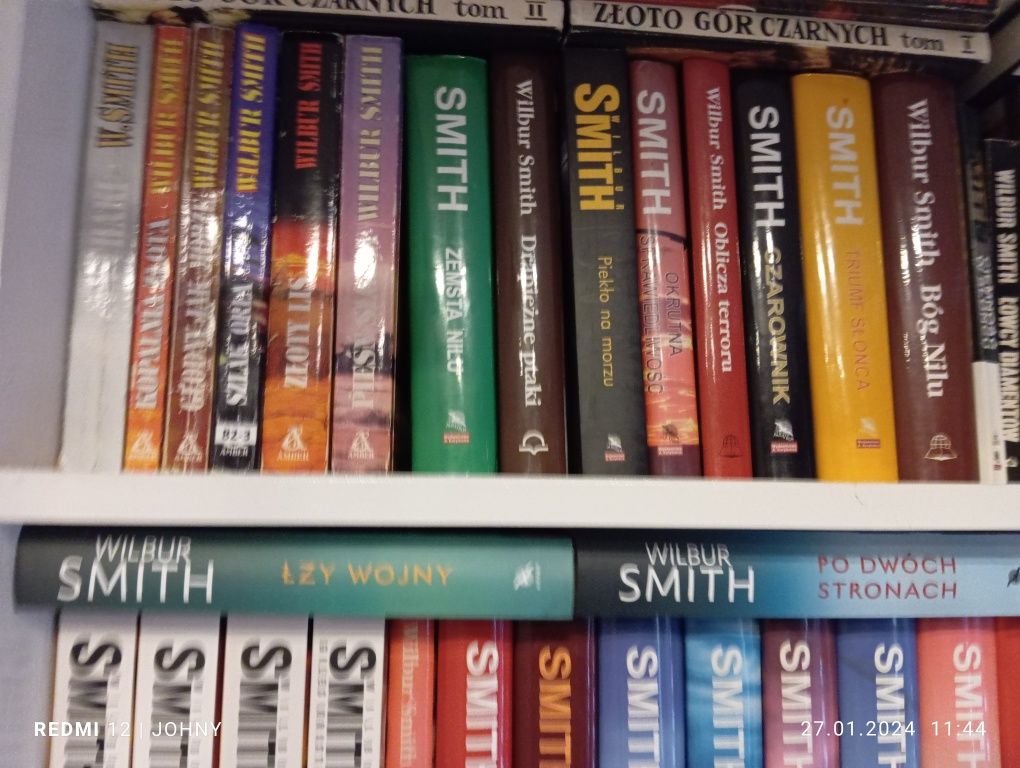 Wilbur Smith wszystkie książki