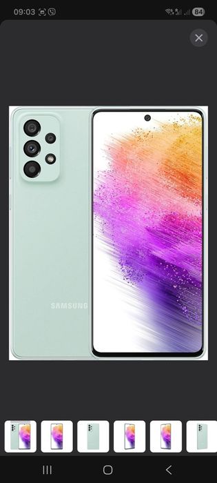 Samsung A73 5G 8/256 gb