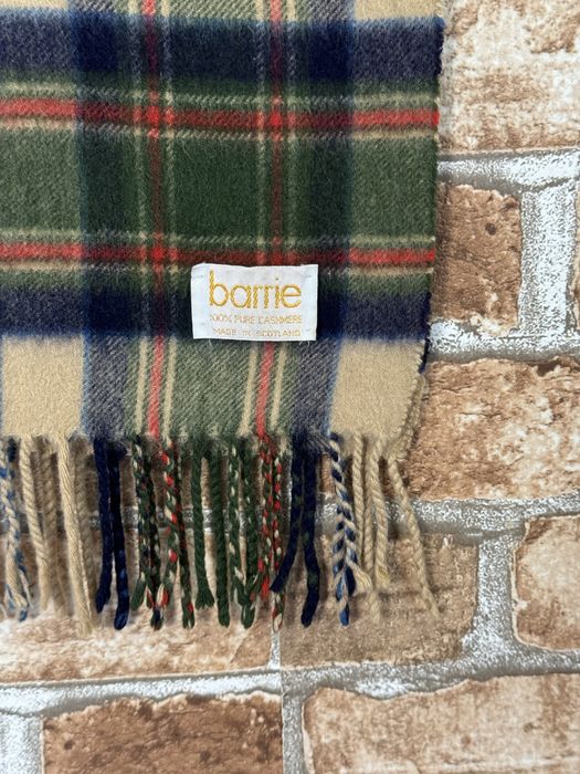 Кашемировый шарф Barrie made in Scotland в клетку винтаж (оригинал)