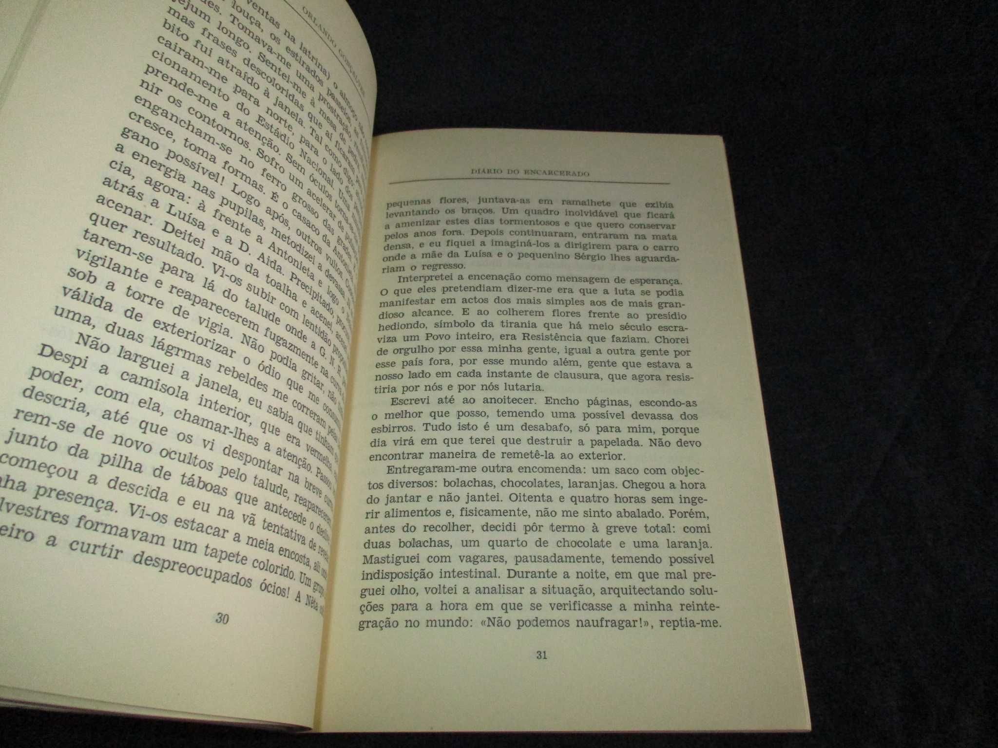 Livro Últimos dias do fascismo diário do encarcerado Orlando Gonçalves