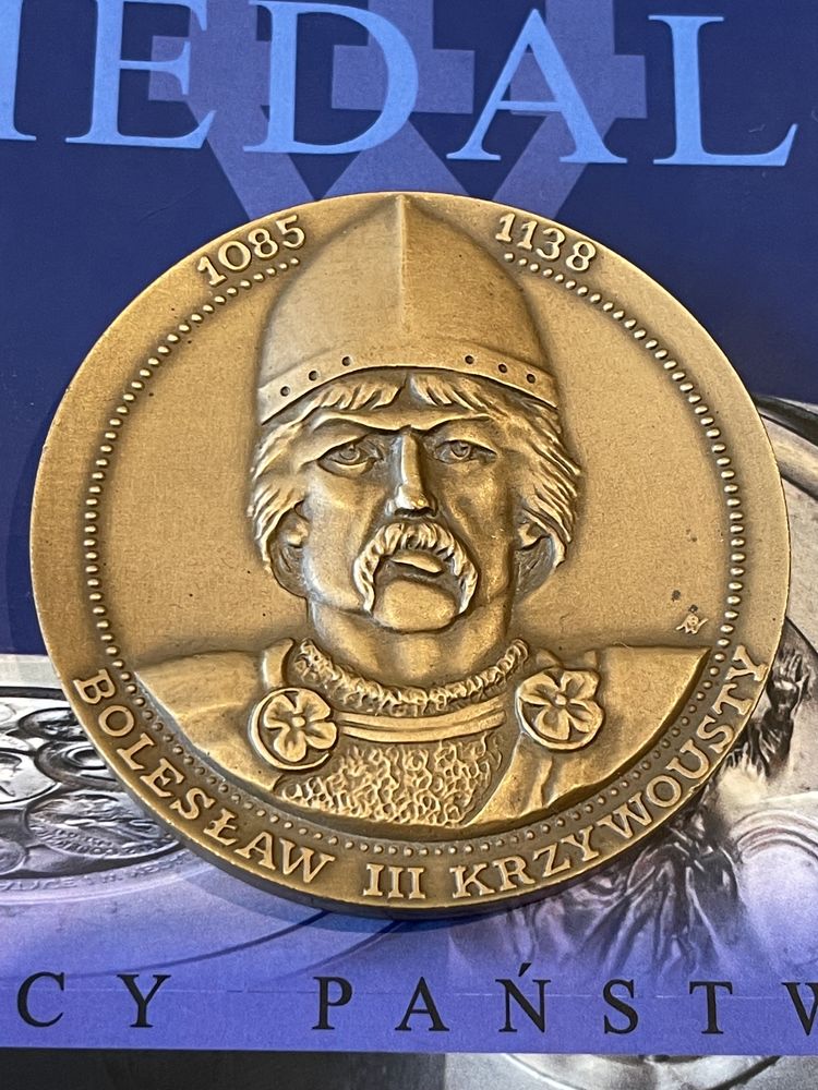 Medal TWO - Bolesław III Krzywousty 1988. Mennica Państwowa