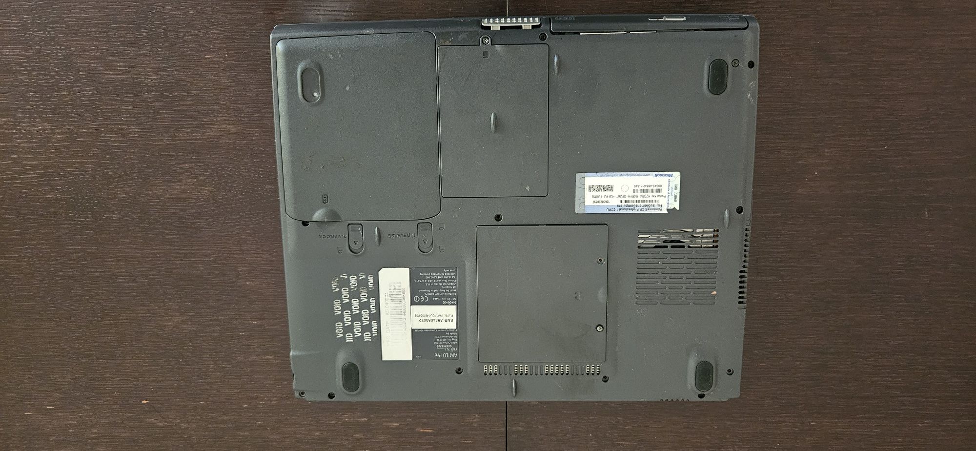 Laptop siemens w2000