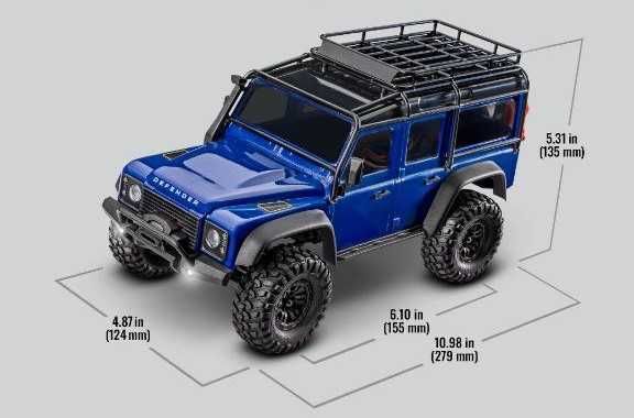 Машинка на радіокеруванні Traxxas TRX-4M Defender 1/18 Land Rover