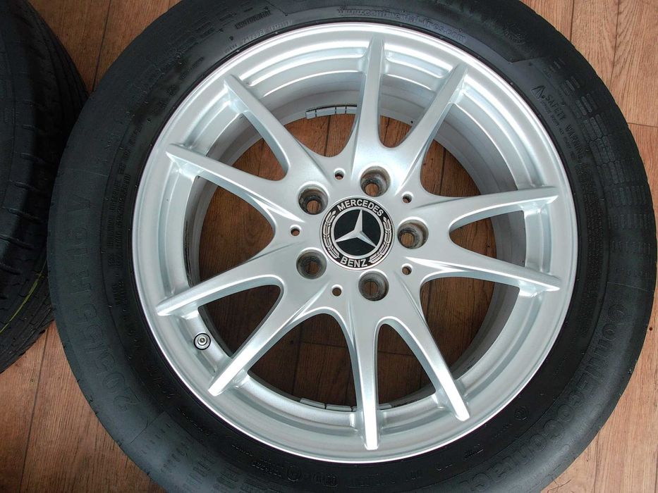 Felgi Mercedes A B C CLA VW Skoda 16 5x112 ET49 czujniki!