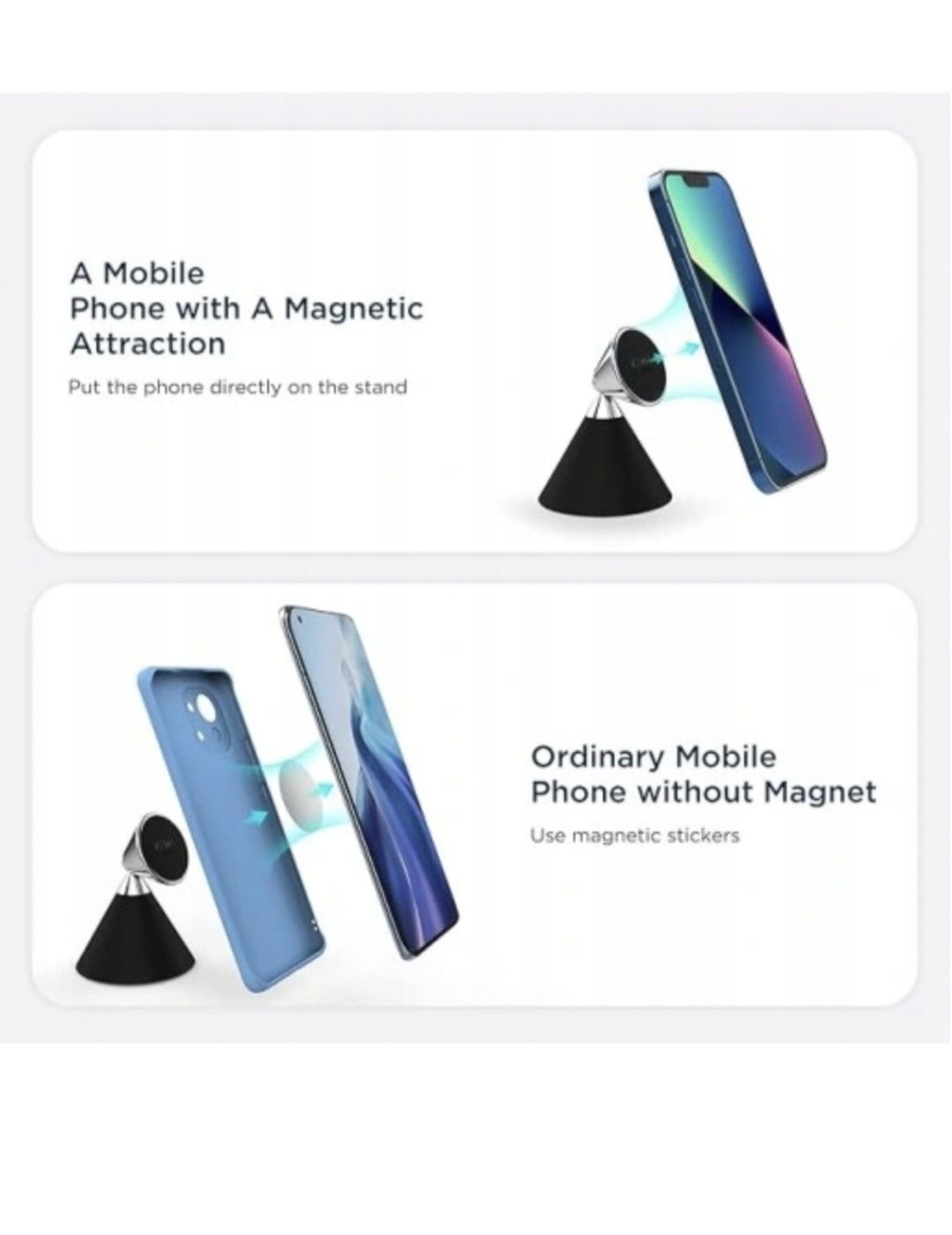Magnetyczny stojak na telefon Kiwi Design S3