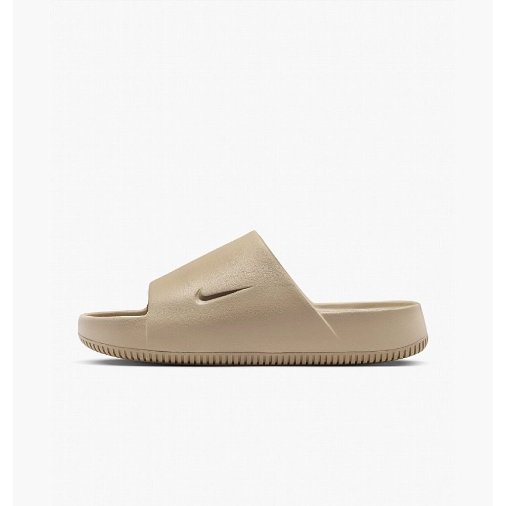 Тапки Nike Calm Slide у бежевому кольорі 38-45 тапочки шльопанці
