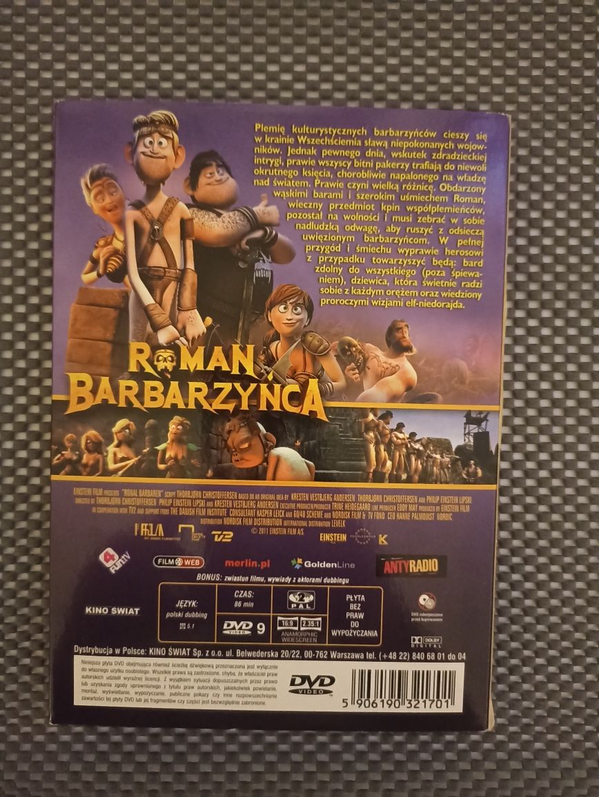 Roman Barbarzyńca DVD