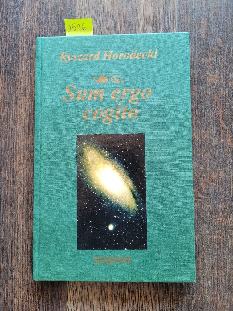 2536. "Sum ergo cogito" Ryszard Morodecki