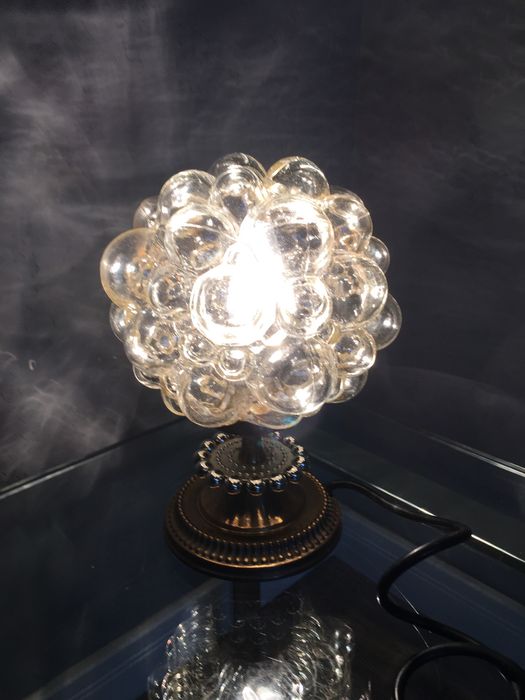 Bubble Glass Lamp Helena Tynell Limburg Mid Century 1960s lampka