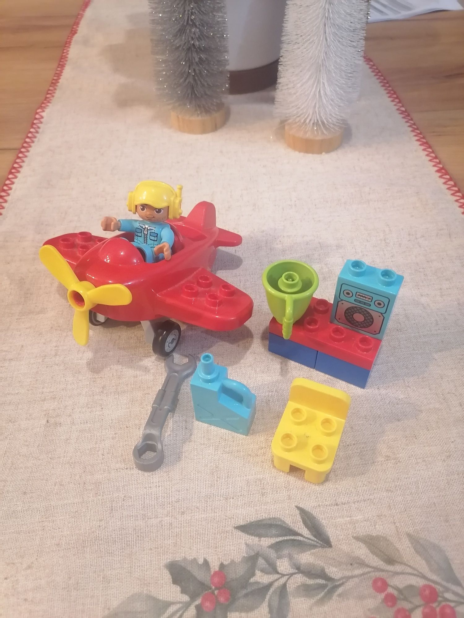 Lego duplo 10908 samolot i pilot