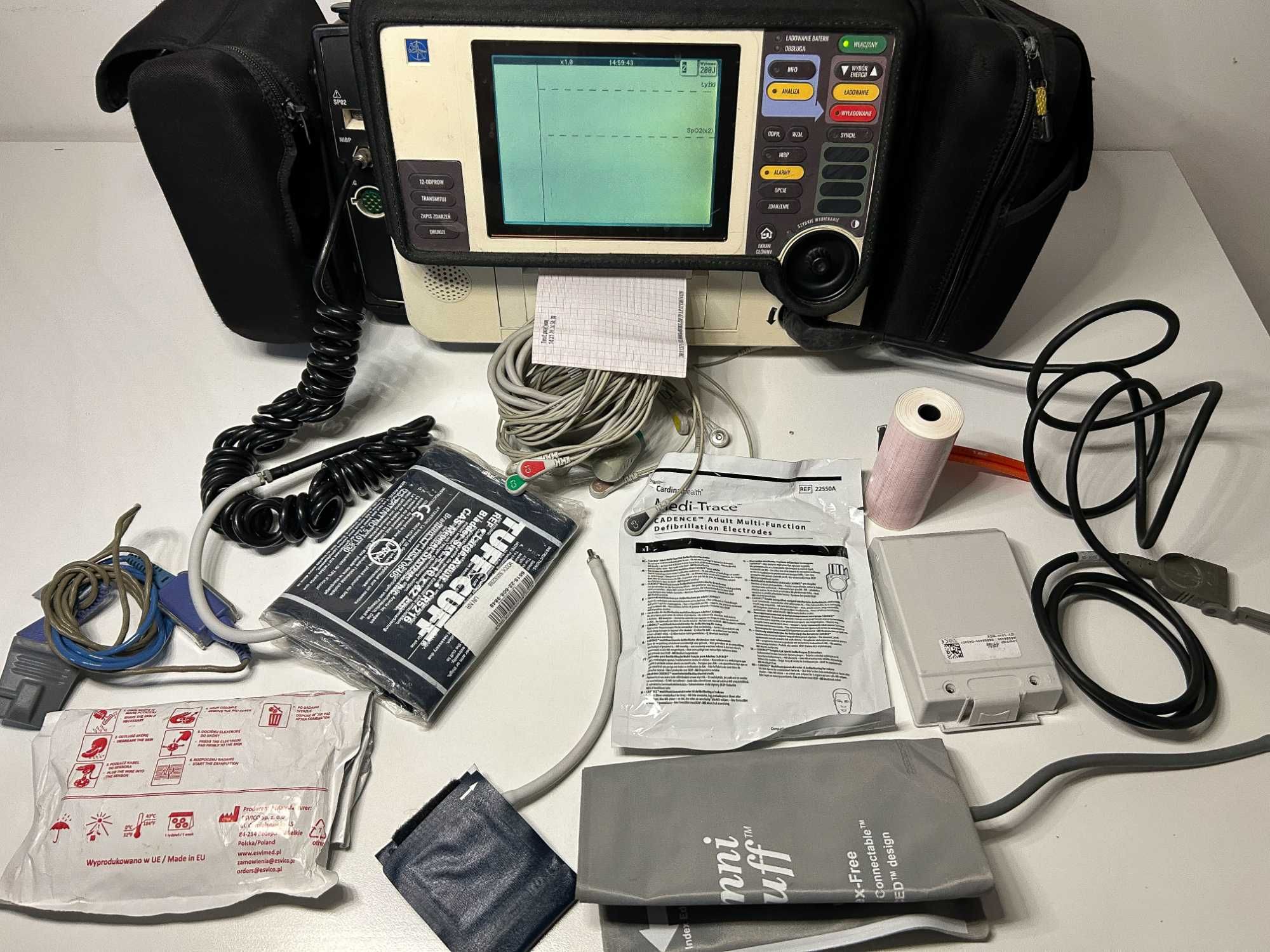 Defibrylator Lifepak 12 Physio- Control z AED
