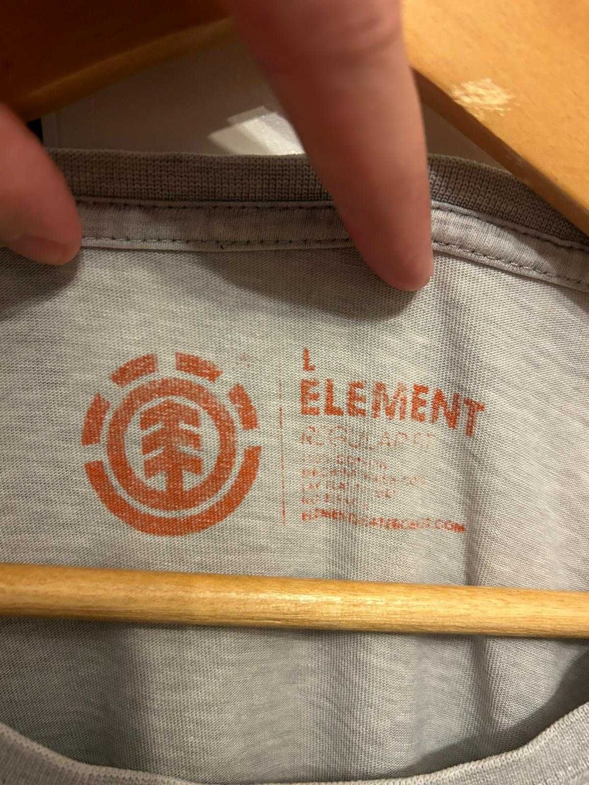 T-shirt ELEMENT Cinzenta