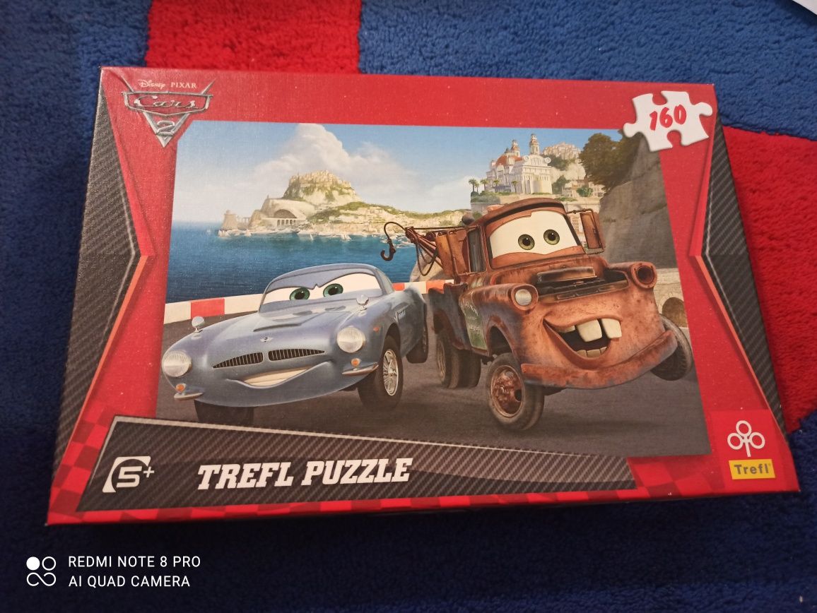 Puzzle Cars Złomek 160 el