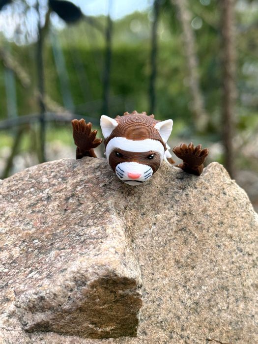 Fretka przegubowa 3D – elastyczna figurka antystresowa, realistyczna